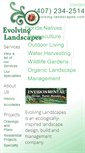Mobile Screenshot of evolving-landscapes.com